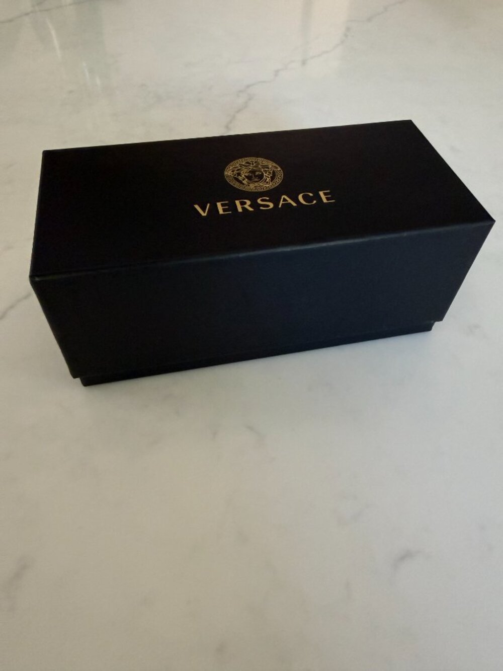 Versace Black Sunglass Box - Empty
